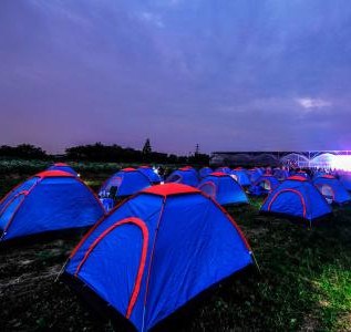 桂林多人户外星空帐篷 