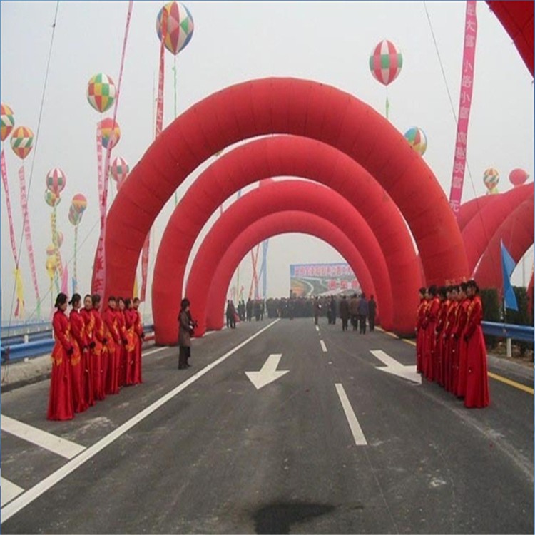 桂林开业纯红拱门