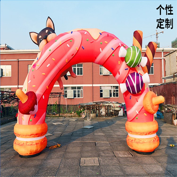 桂林全喷绘卡通拱门